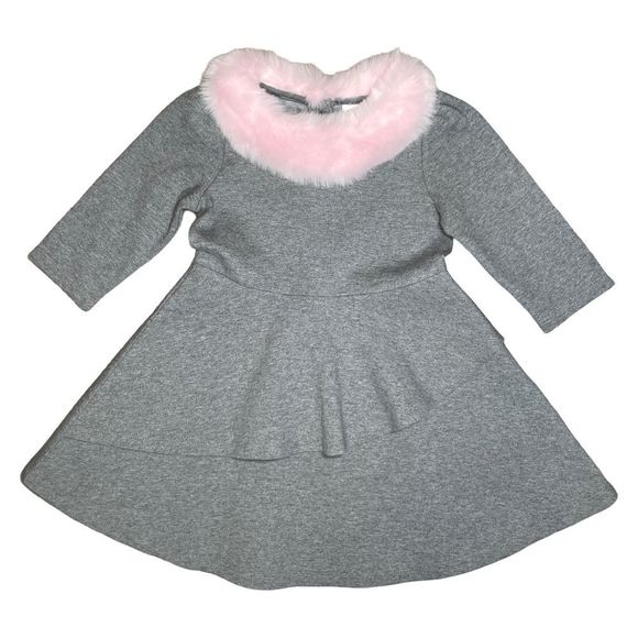 JANIE AND JACK Peplum Hem Dress 3 - Picture 2 of 7